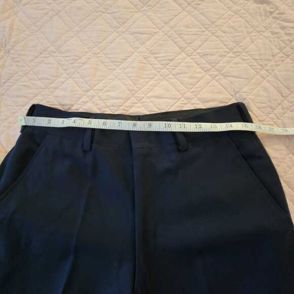 Vintage John Wanamaker Blue Wool 2pc Suit - 38R - Picture 11 of 13